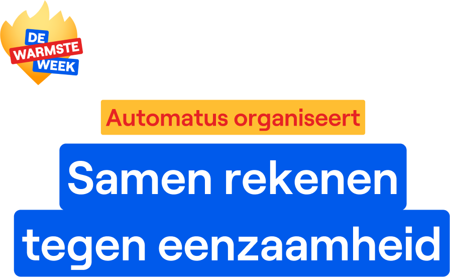 Samen rekenen tegen eenzaamheid tvv DWW